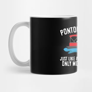 Pontoon Captain Boating Pontoon Captain Mug